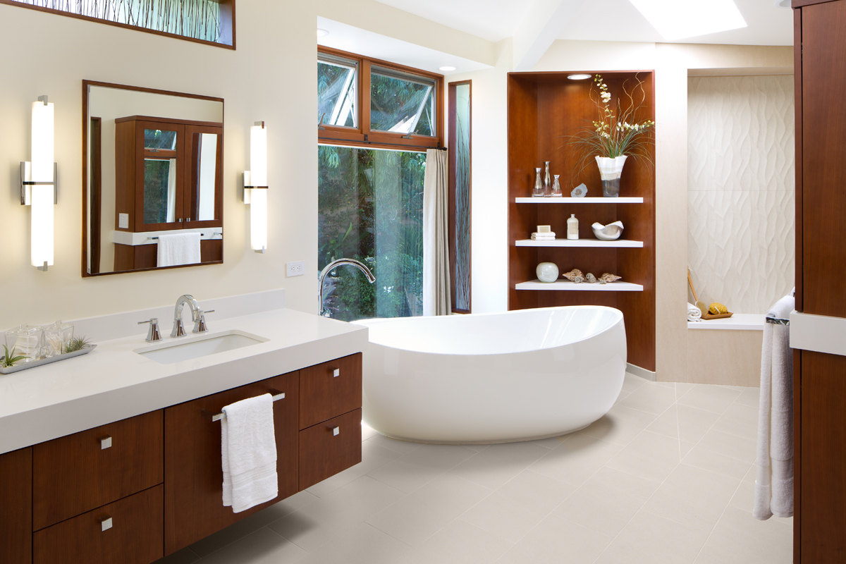 award winning san diego open bathroom remodel